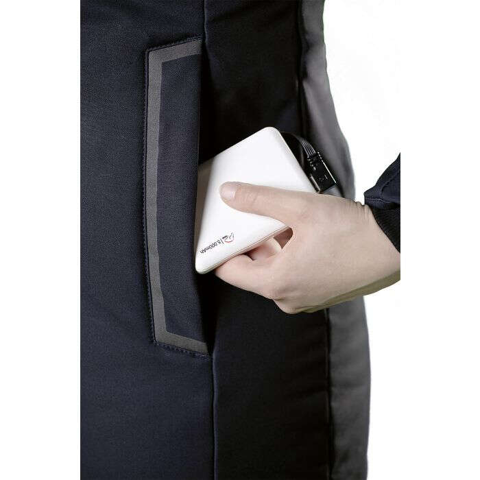 HKM Heizmantel Eleg. Style schwarz